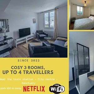 Apartment T2 Bis Cosy Proche Gare Lourdes